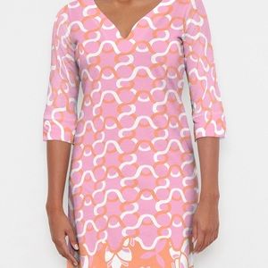 NWT Whimsy Rose Squiggles Pink Sweetheart Dress